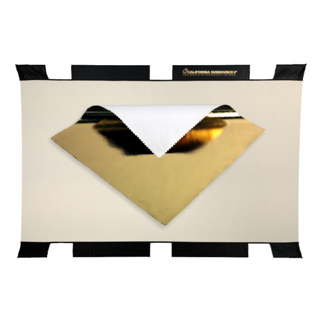 SUNBOUNCE PRO SCREEN GOLD/WHITE 130X190 CM.