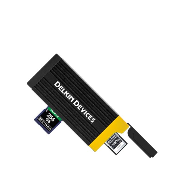DELKIN CFEXPRESS TYPE A/SD CARDREADER USB3.2/USB-C