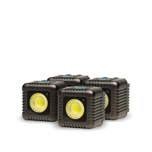 LUME CUBE - QUAD PACK GUNMETAL GREY