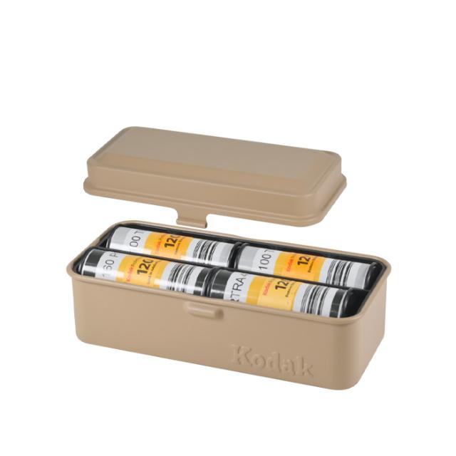 KODAK FILM CASE 120/135 LARGE BEIGE