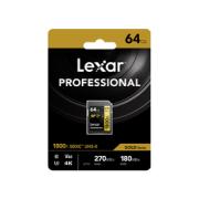 LEXAR SD 64GB U3 V60 UHS-II R270/W180