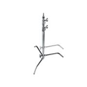 AVENGER 2033L C-STAND SILVER W/ SLIDING LEG
