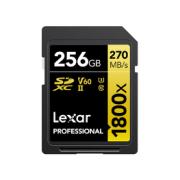LEXAR SD 256GB U3 V60 UHS-II R270/W180