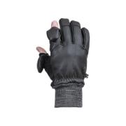 VALLERRET LEATHER PHOTOGRAPHY GLOVE BLACK XL