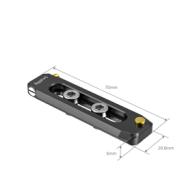 SMALLRIG 2483 LOW PROFILE NATO RAIL 70MM