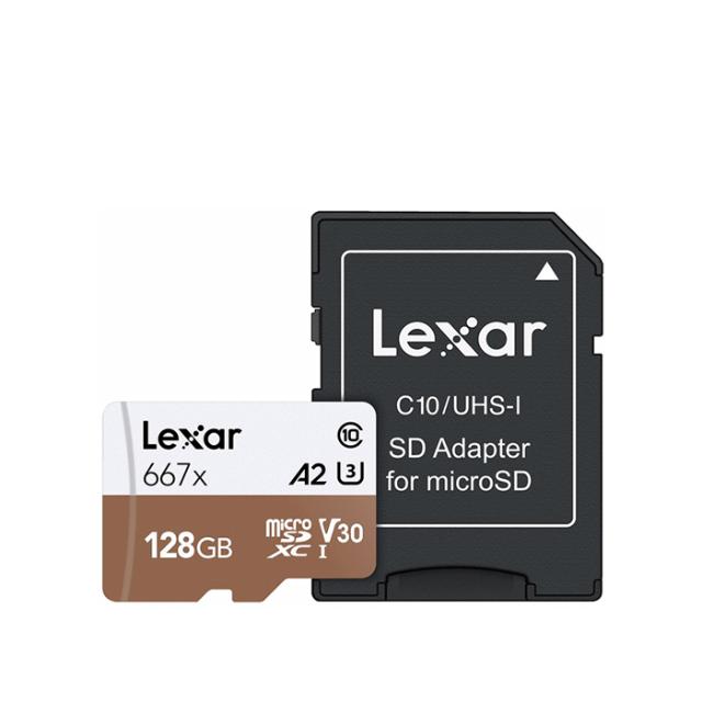 LEXAR PRO 667X MICRO SDXC UHS 1 A2 128 GB