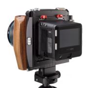 CAMBO WRS-1250 CAMERA BODY WITH WODDEN HANDGRIPS