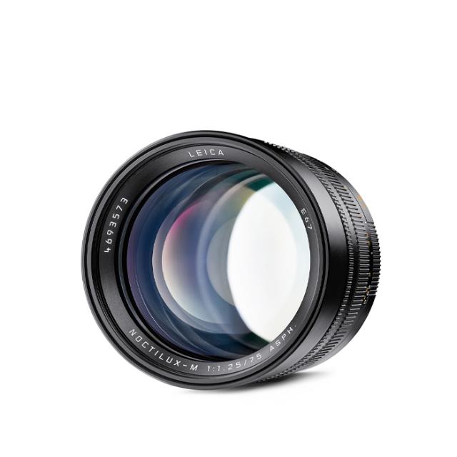 LEICA M 75MM F/1,25 NOCTILUX ASPH BLACK