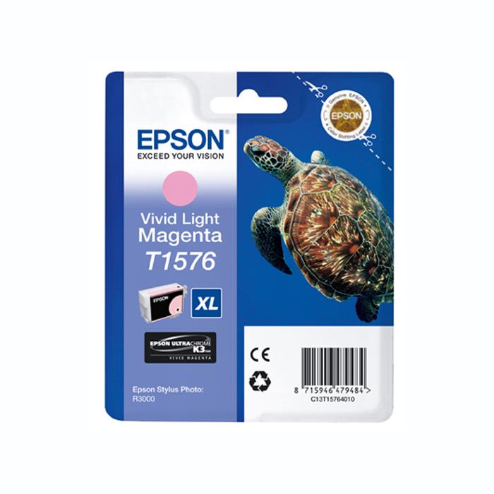 EPSON* T1576 VIVID LIGHT MAGENTA F/ R3000 - 25ML