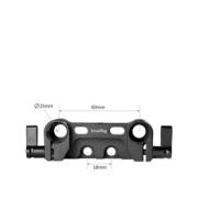 SMALLRIG DUAL 15MM ROD CLAMP