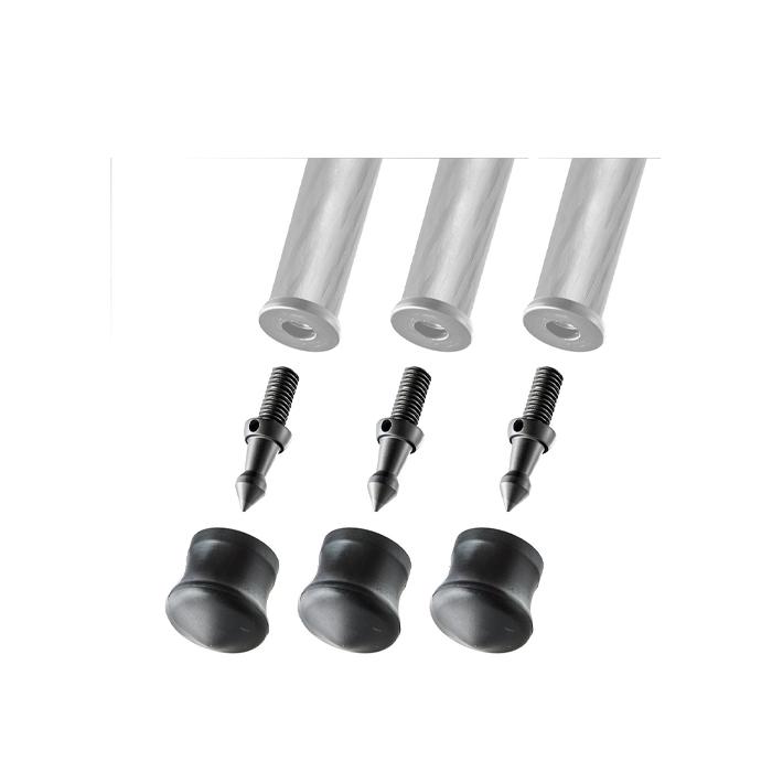 GITZO GUMMI OG SPIKE FØDDER GSF38S 38MM 3 STK