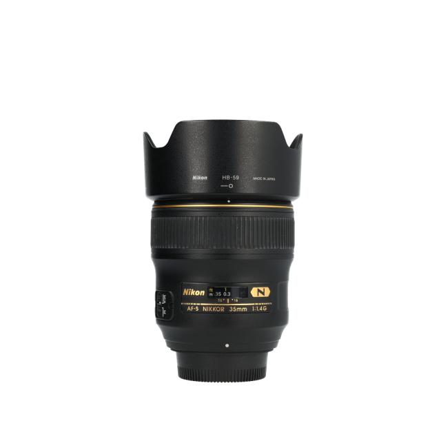NIKON LENS AF-S 35 1,4 G (3) USED