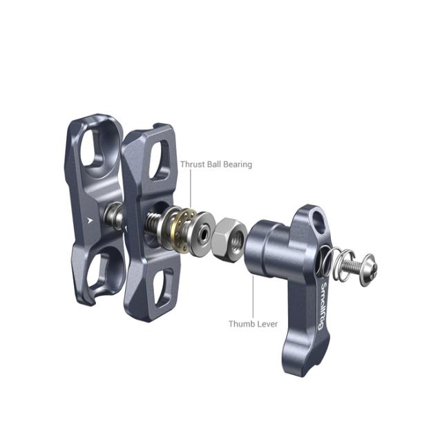 SMALLRIG 3873 MAGIC ARM W. DUAL BALL HEADS 1/4