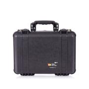 PELICASE 1500 BLACK WITH FOAM 470X375X176MM