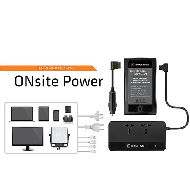 TETHER TOOLS ONSITE DTAP TO AC 220V