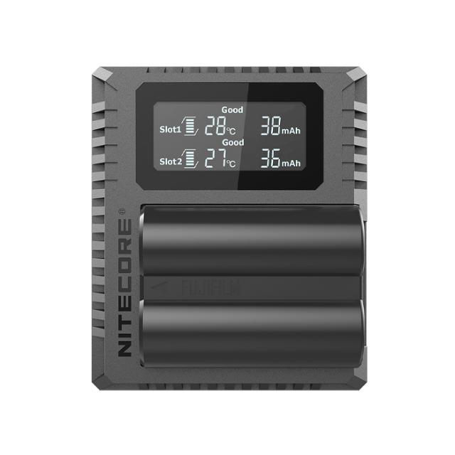 NITECORE FX3 DUALSLOT USB CHARGER FOR FUJI NP-W235