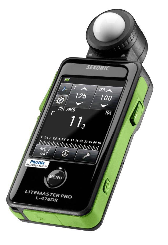 SEKONIC L-478DR METER FOR PHOTIX
