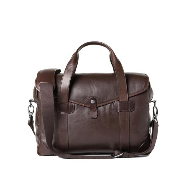 BBS BOB CUT DARK BROWN LEATHER