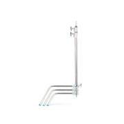 AVENGER A2025L C-STAND SILVER W/ SLIDING LEG