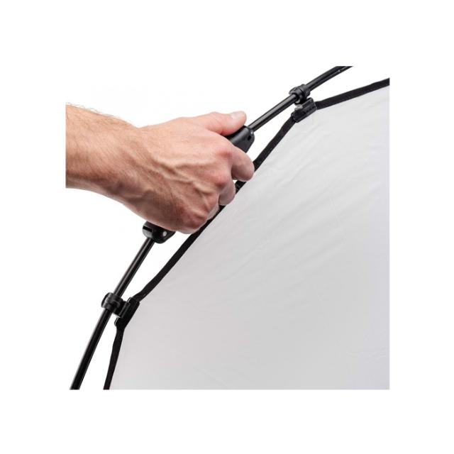 MANFROTTO HALOCOMPACT 98 CM SILVER/WHITE