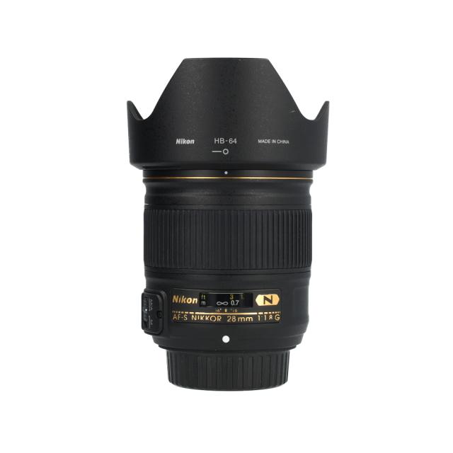 NIKON LENS AF-S 28 1,8 G (2) USED