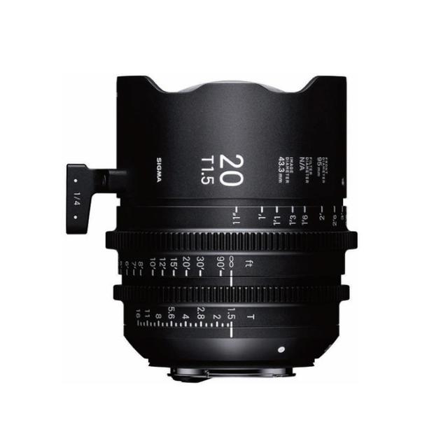 SIGMA CINE 20MM T1.5 FF PL-MOUNT I/TECHNOLOGY