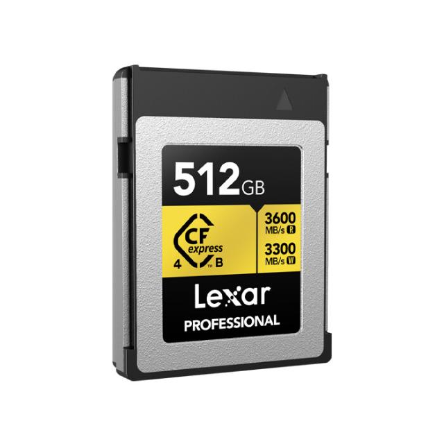 LEXAR CFEXPRESS PRO 512GB TYPE-B R3600/W3300