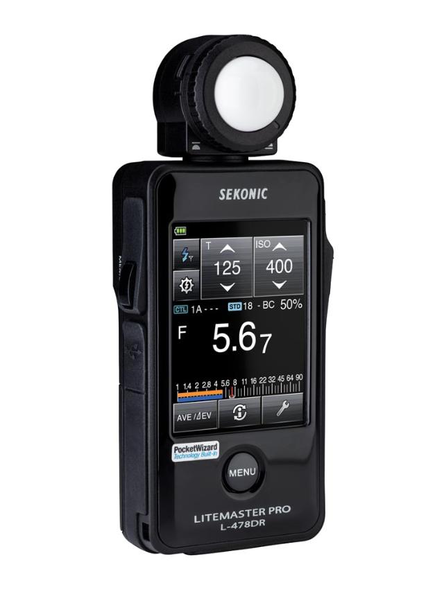 SEKONIC 478DR RADIO FLASHMETER/CINE  (PocketWiz)