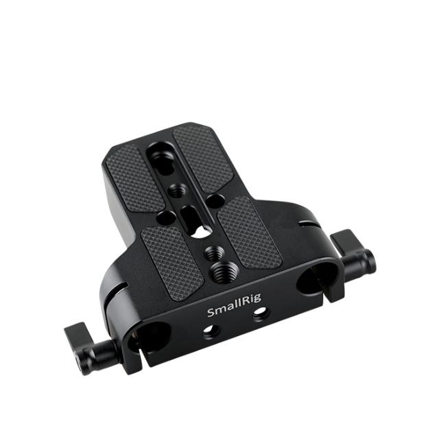 SMALLRIG 1674 BASEPLATE WITH 15MM ROD CLAMP