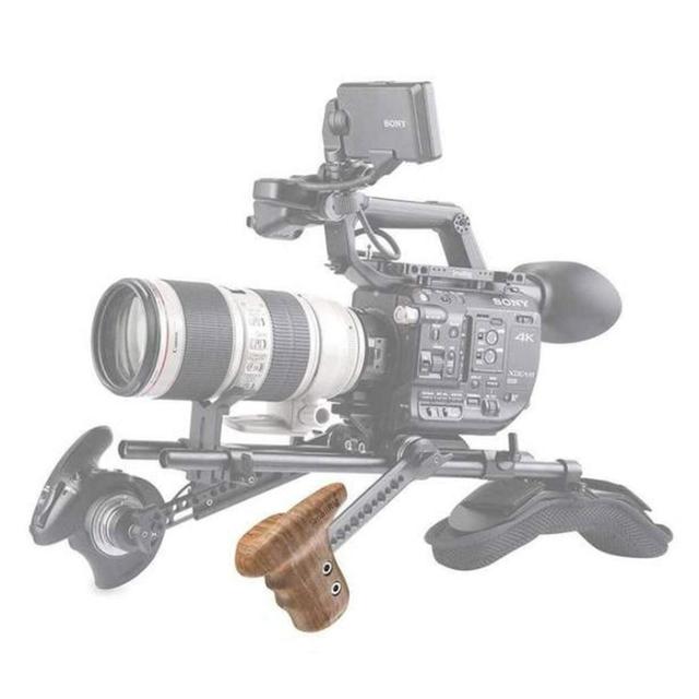 SMALLRIG 1891 LEFT SIDE WOODEN GRIP W/ ARRI ROSETT