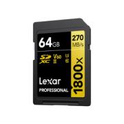 LEXAR SD 64GB U3 V60 UHS-II R270/W180