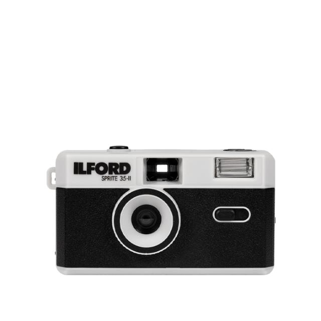 ILFORD CAMERA SPRITE 35-II SILVER & BLACK