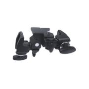 KUPO KCP-720B DOUBLE CONVI CLAMP - BLACK