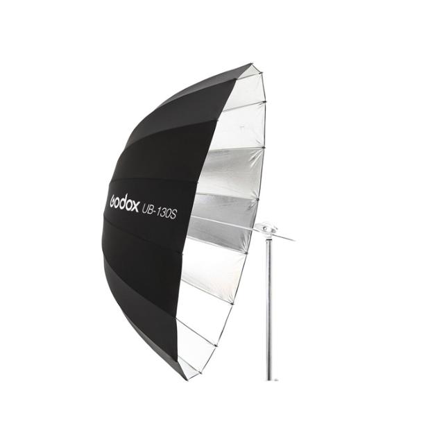 GODOX PARABOLIC UMBRELLA SILVER 130CM
