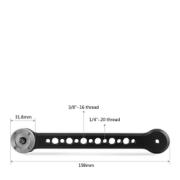 SMALLRIG EXTENSION ARM W/ 2 ARRI ROSETTES