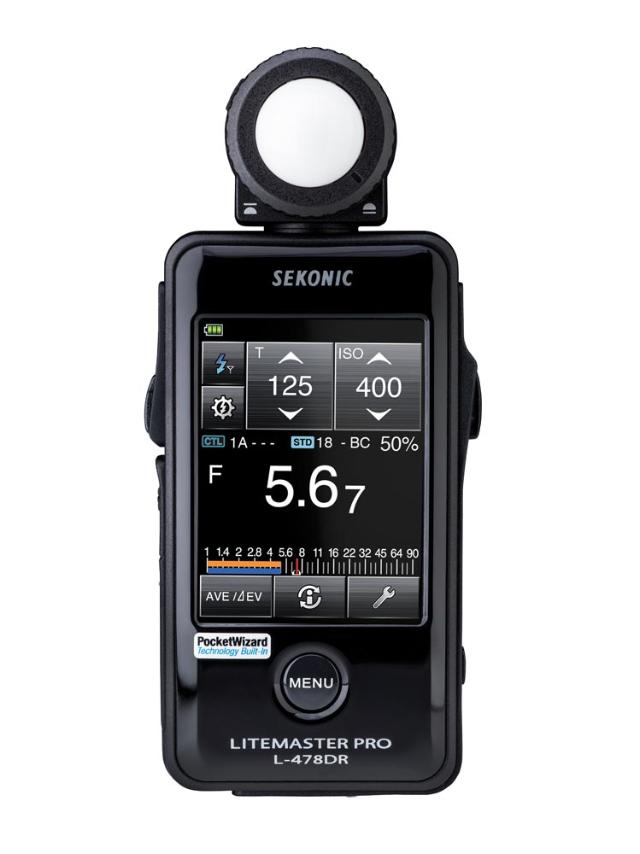 SEKONIC 478DR RADIO FLASHMETER/CINE  (PocketWiz)
