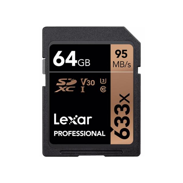 LEXAR PRO 633X SDHC/SDXC UHS-I 64GB