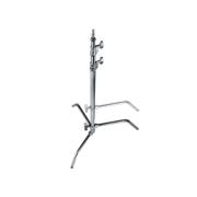 AVENGER A2025L C-STAND SILVER W/ SLIDING LEG