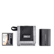 THINK TANK CF/SD + BATTERY WALLET, BLACK/GREY