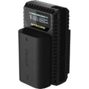 NITECORE UCN1 DUAL USB LADER TIL CANON LP-E6-E8