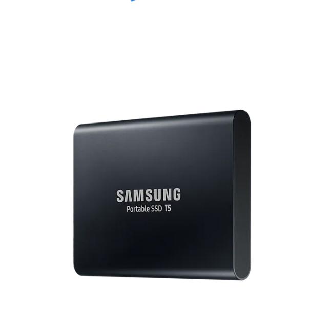 SAMSUNG 2TB T5 SSD DISK BLACK USB-C