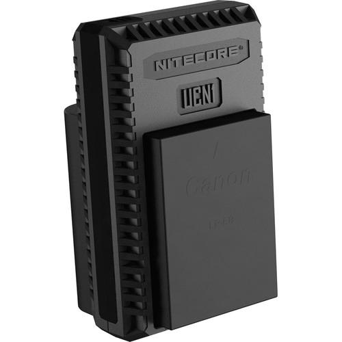NITECORE UCN1 DUAL USB LADER TIL CANON LP-E6-E8