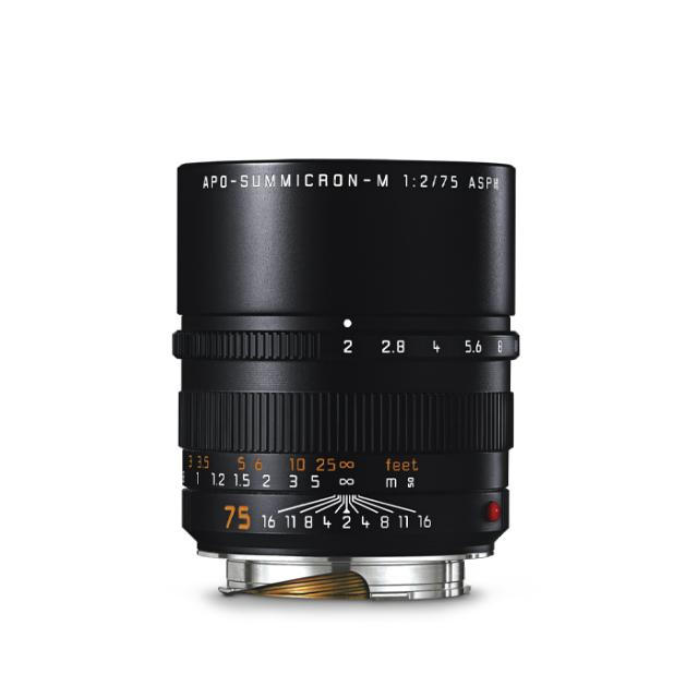 LEICA M 75MM F/2,0 APO-SUMMICRON ASPH BLACK