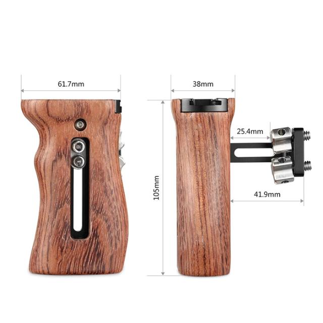 SMALLRIG S2093 WOODEN UNIVERSAL SIDE HANDLE