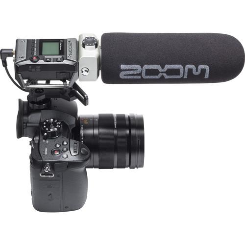 ZOOM F1 FIELD RECORDER WITH  SHOTGUN
