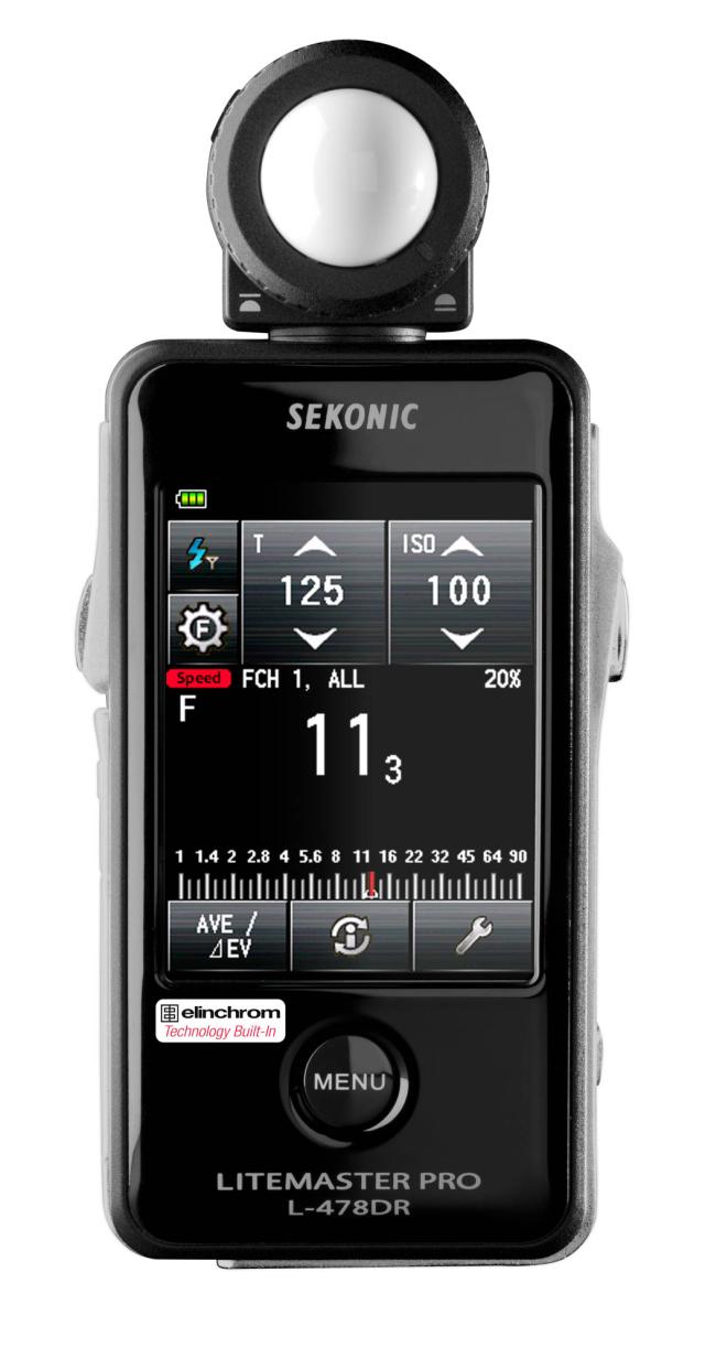 SEKONIC L-478DR METER FOR ELINCHROM