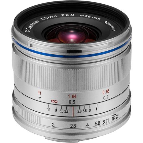 LAOWA 7,5MM F/2,0 MFT SILVER