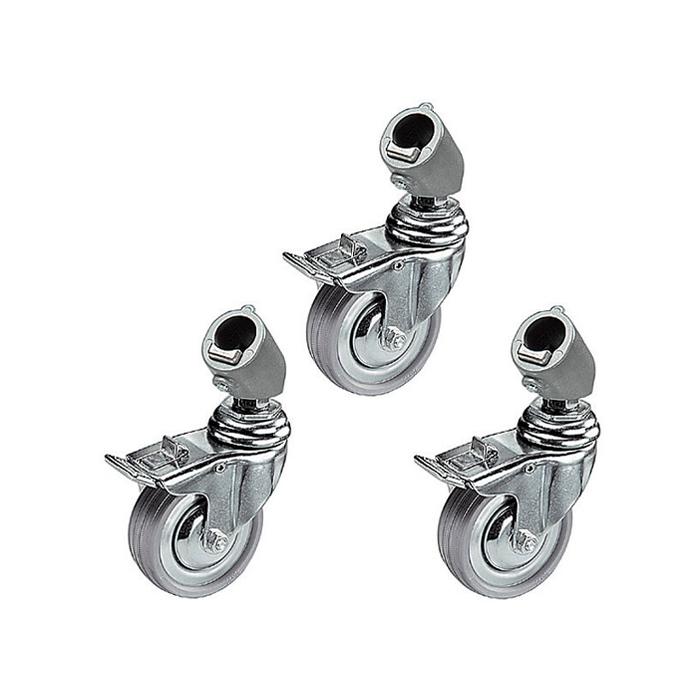 MANFROTTO 110 STAND WHEEL KIT F/008 SERIEN + 007BU
