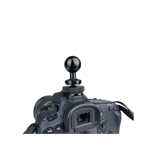 KUPO KS-407 SUPER KNUCKLE BALL WITH COLD SHOE ADAP