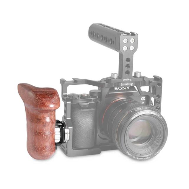 SMALLRIG RIGHT SIDE WOODEN HANDLE W/ ARRI ROSETTE